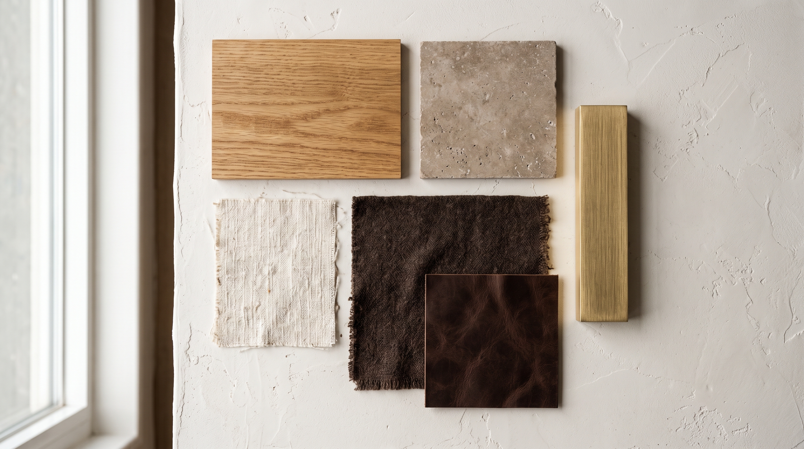 Interior material samples